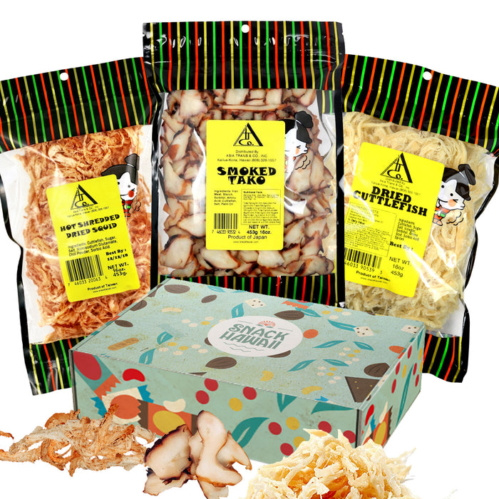 Dried Cuttlefish 3 Pound Gift Set