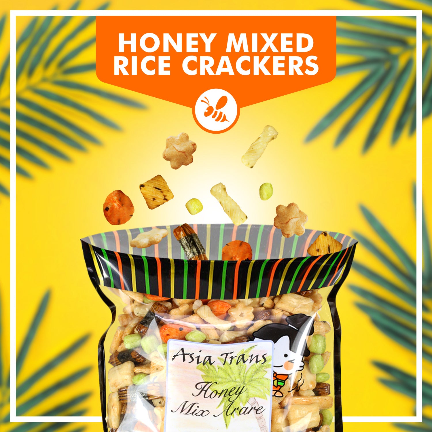 Honey Mix Arare: Rice Snacks