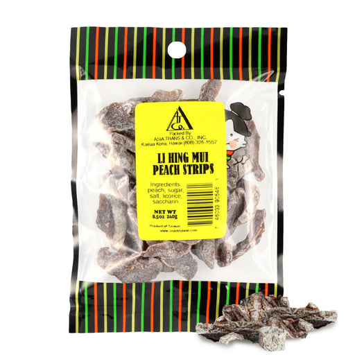 Li Hing Mui Peach Strips