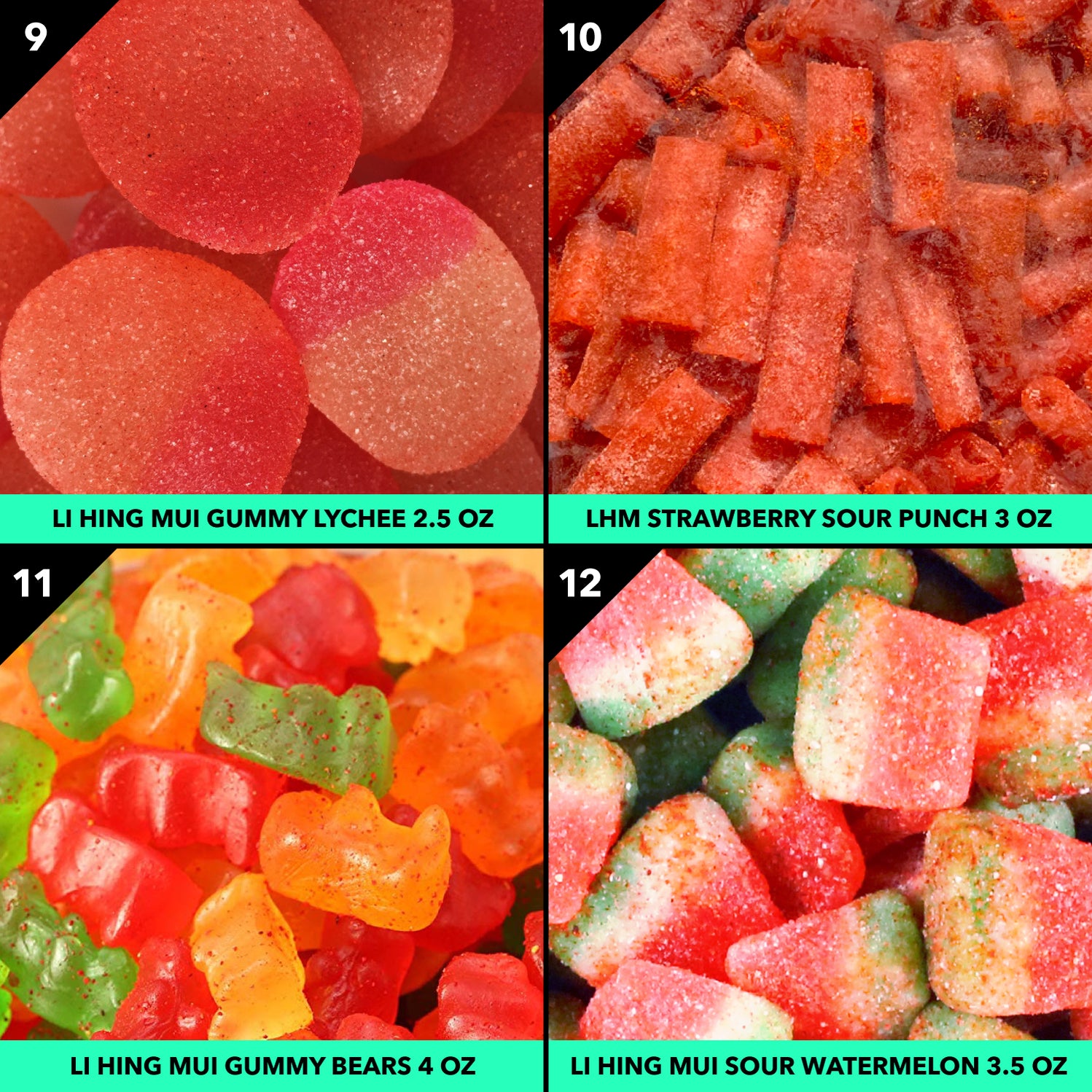 Li Hing Mui Yummy Gummy! Candy Gift Set — Snack Hawaii