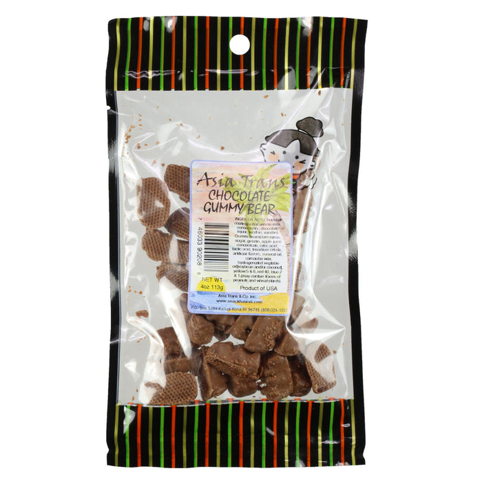 Chocolate Gummy Bears, Asian Candy