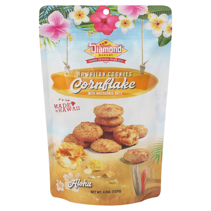Diamond Bakery Cornflake Cookies with Macadamia Nuts