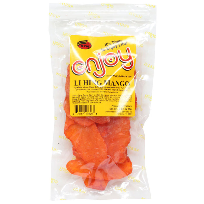 Enjoy Li Hing Mango - 8 oz bag
