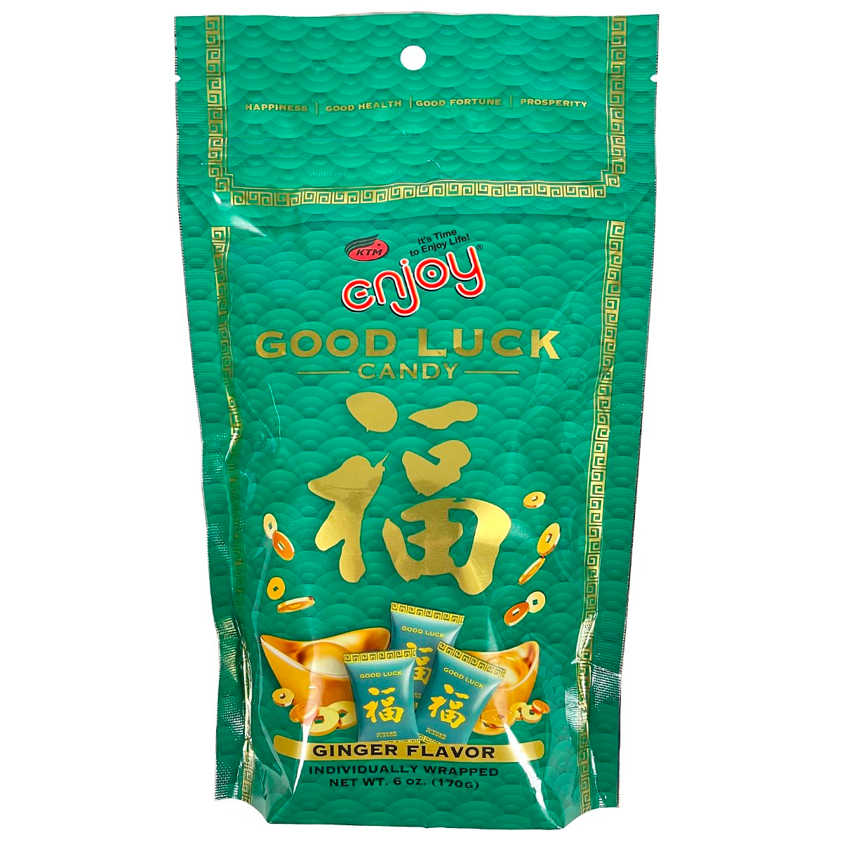 Enjoy Good Luck Ginger Candy Hawaiian Candy Asian Snacks — Snack Hawaii