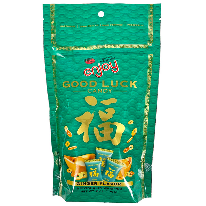 Enjoy Good Luck Ginger Candy