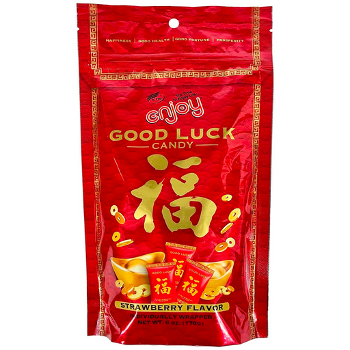 Enjoy Good Luck Strawberry Flavored Candy
