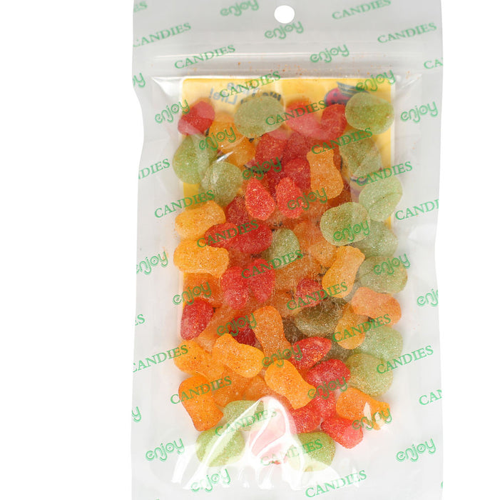 Enjoy Li Hing Sour Fruit Salad - back of bag
