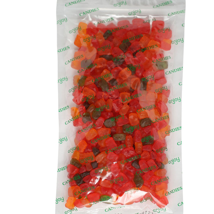 Enjoy Li Hing Mini Gummy Bears - back of bag