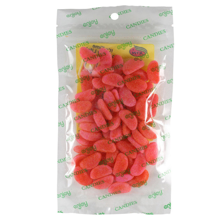 Enjoy Li Hing Sour Watermelons - 4 oz or 16 oz back of bag