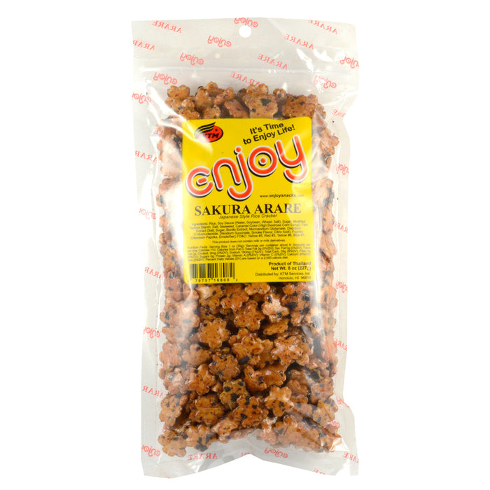 Enjoy Sakura Arare 8 oz bag