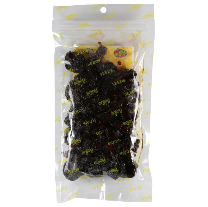 Enjoy Seedless Plum - 8 oz back of bag