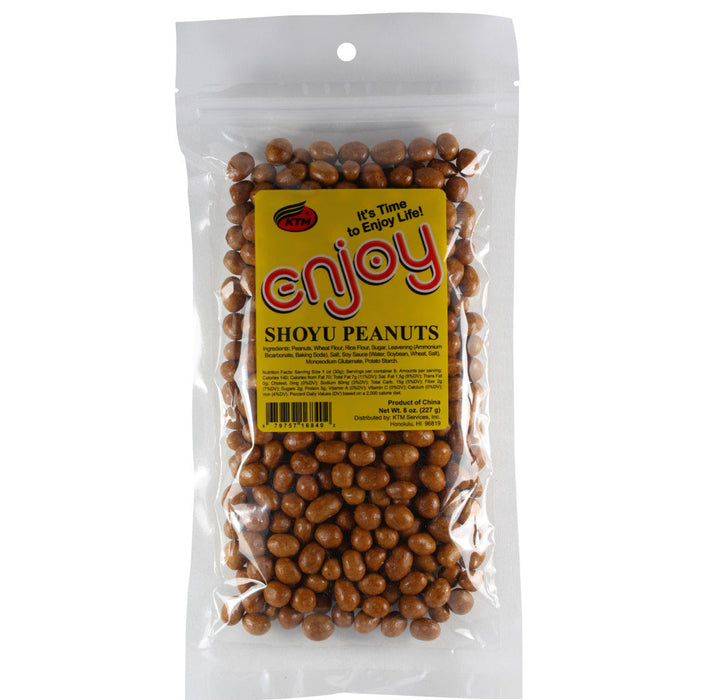 Enjoy Shoyu Peanuts - 8 oz