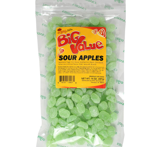 Enjoy Sour Apples - 14 oz