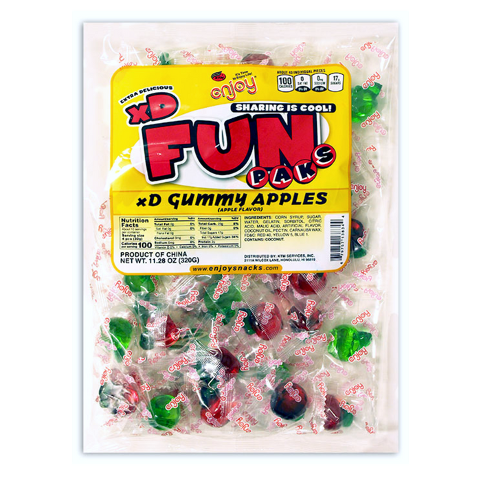 Gummy Apples - Individual Fun Paks