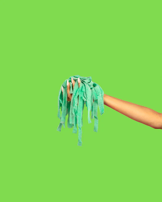 Green Apple Sour Strips - 3-pack