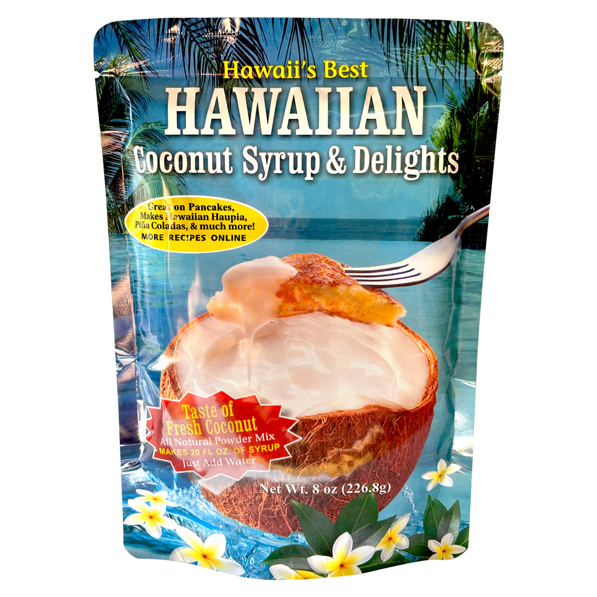 Hawaii's Best Hawaiian Coconut Syrup & Delights Mix — Snack Hawaii