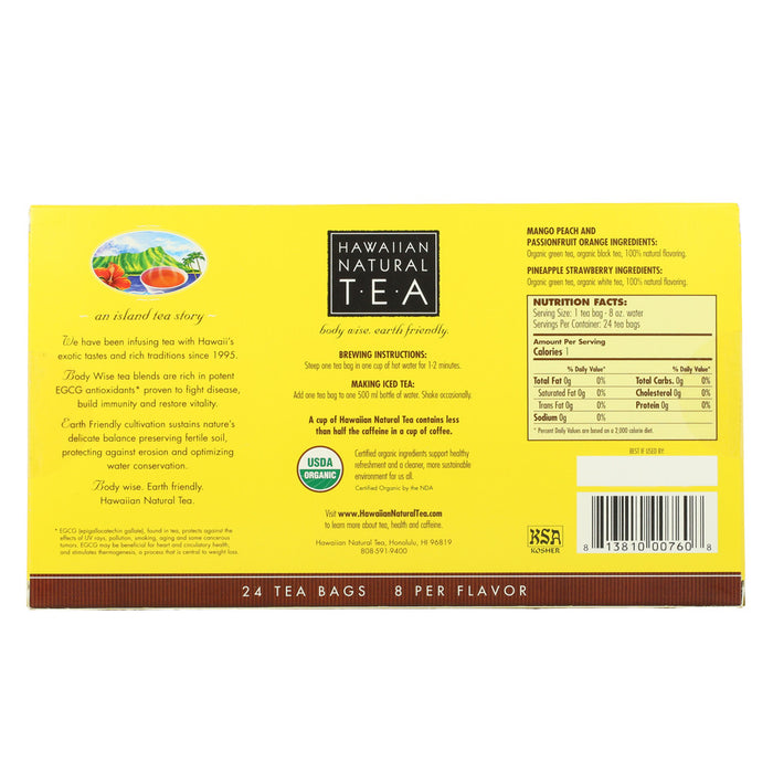 Hawaiian Natural Organic Tea 3-Pack Gift Set