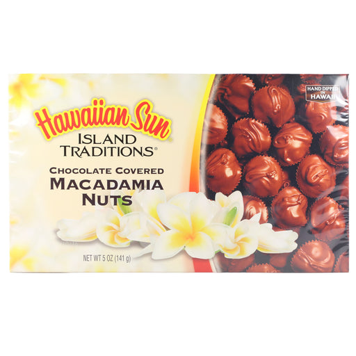 Hawaiian Sun Chocolate Covered Macadamia Nuts 6 Pack
