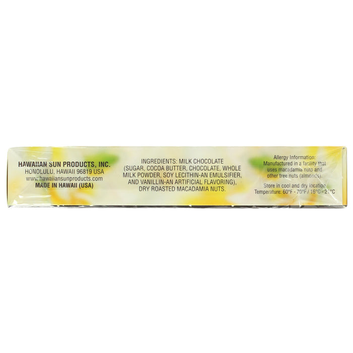 Hawaiian Sun Chocolate Covered Macadamia Nuts - 5 oz