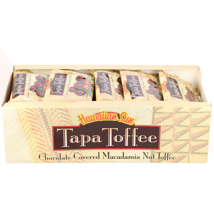 Hawaiian Sun Chocolate Macadamia Nut Tapa Toffee - Box Set