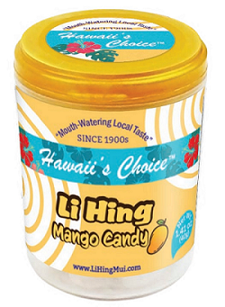 Hawaii's Choice Li Hing Mango Candy