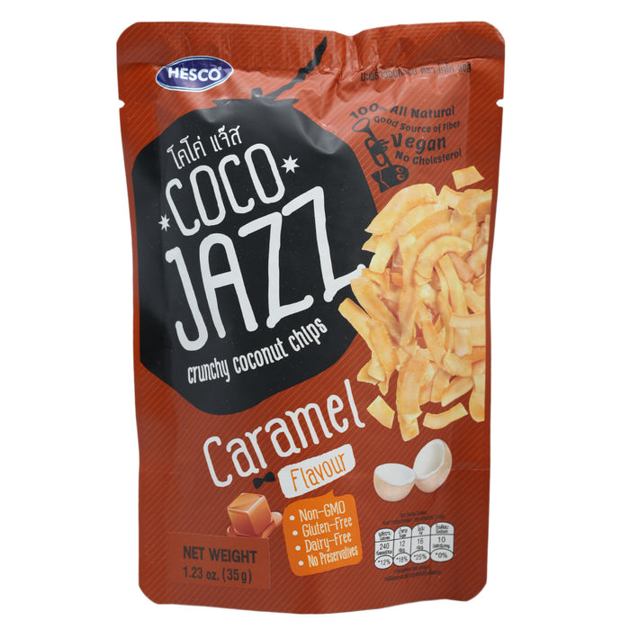 Coco Jazz Caramel Flavored Coconut Chips