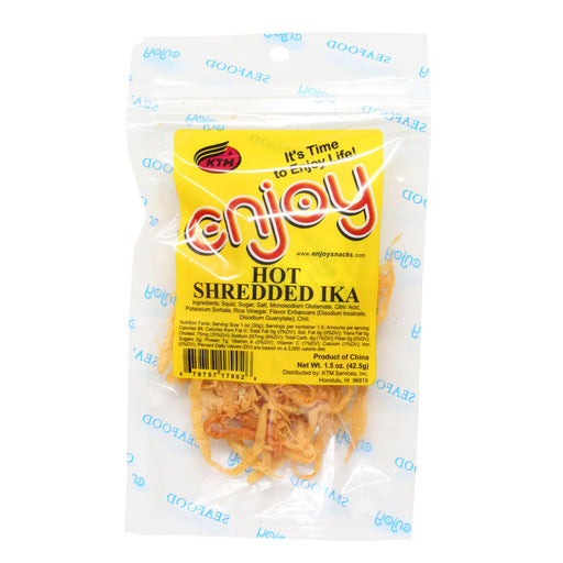 Enjoy Hot Shredded Ika - 1.5 oz or 5 oz