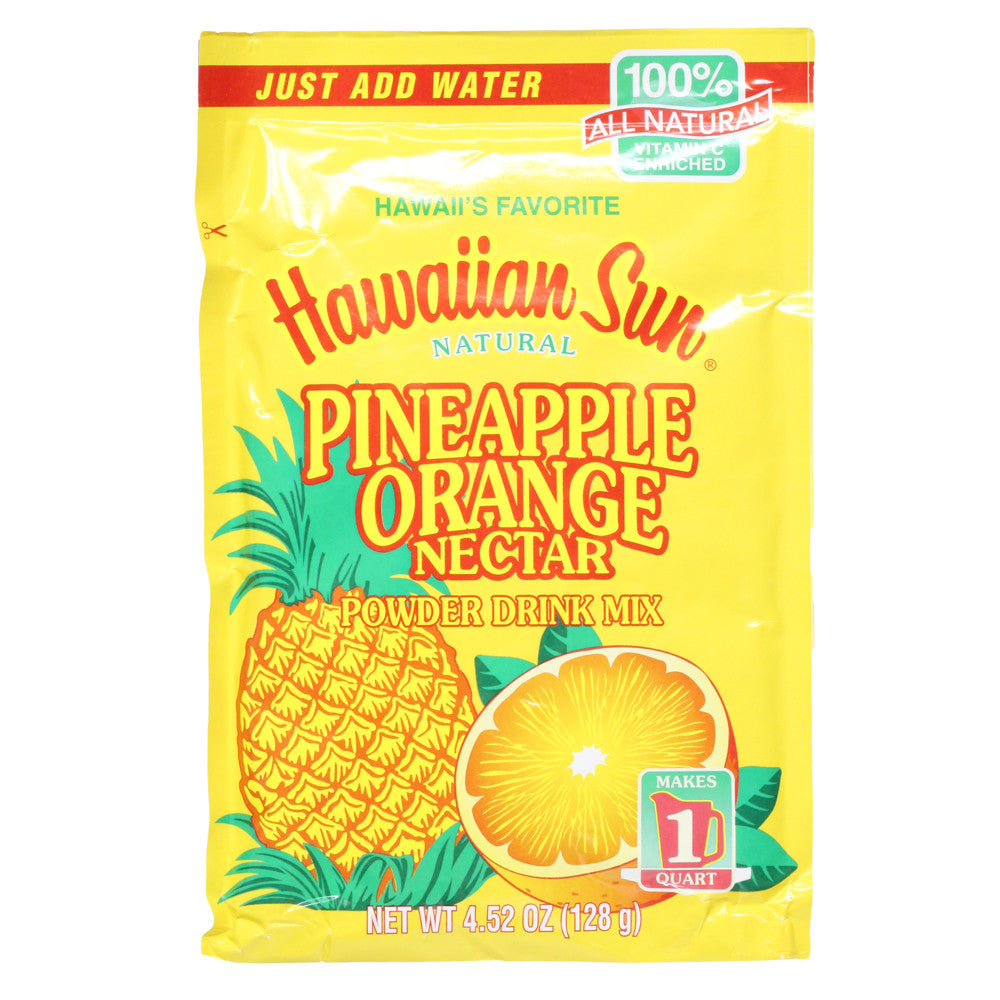 Hawaiian Sun Pineapple Orange Powder Drink Mix | Snack Hawaii