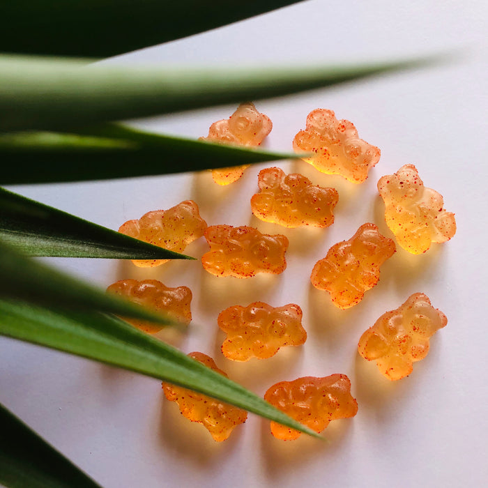 Li Hing Mui Pineapple Gummy Bears: Gummy Candy