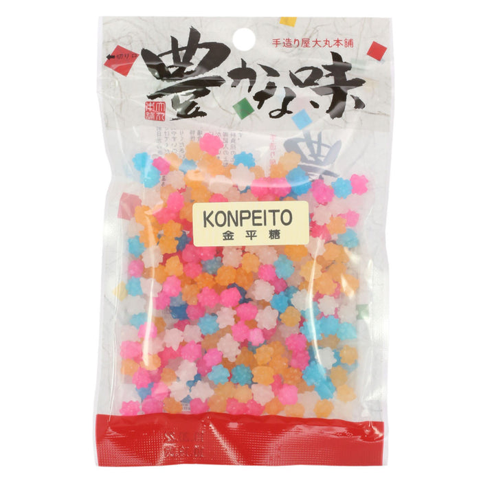 Japanese Konpeito Hard Candy - 3 pack