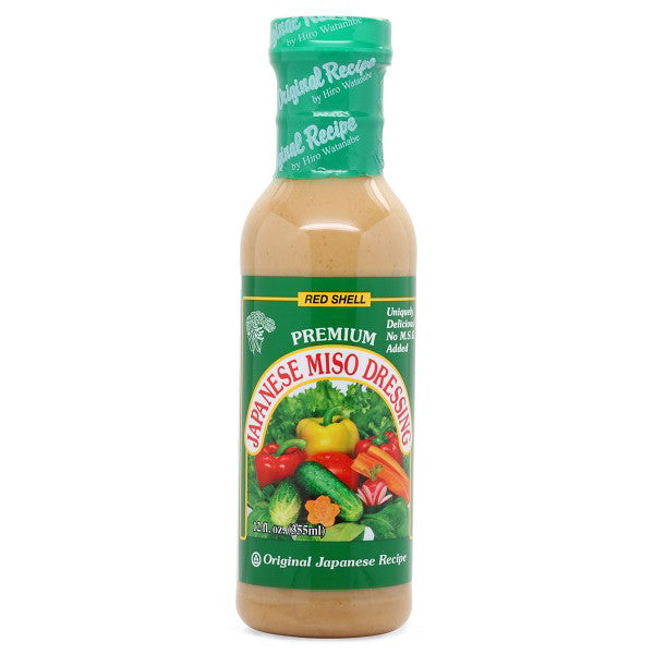 Red-shell-Japanese-miso-dressing-12-oz-front