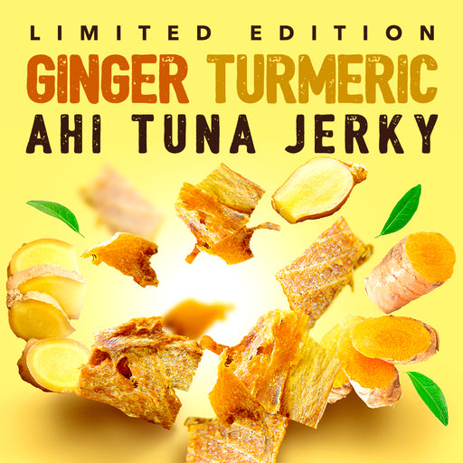 Kaimana Limited Edition Ginger Turmeric Ahi Tuna Jerky 7 oz
