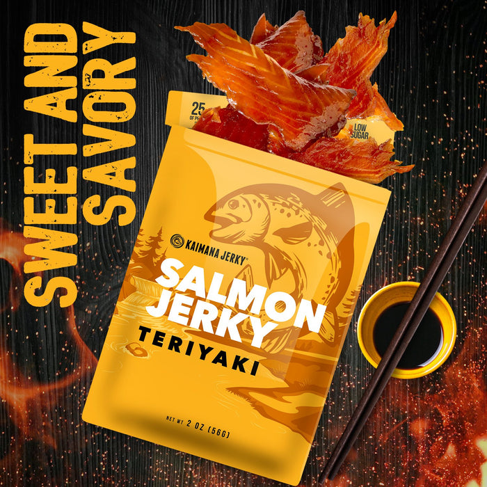 Teriyaki Salmon Jerky 