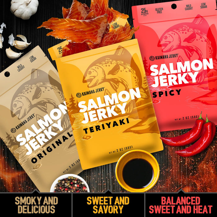 Wild Caught Salmon Jerky