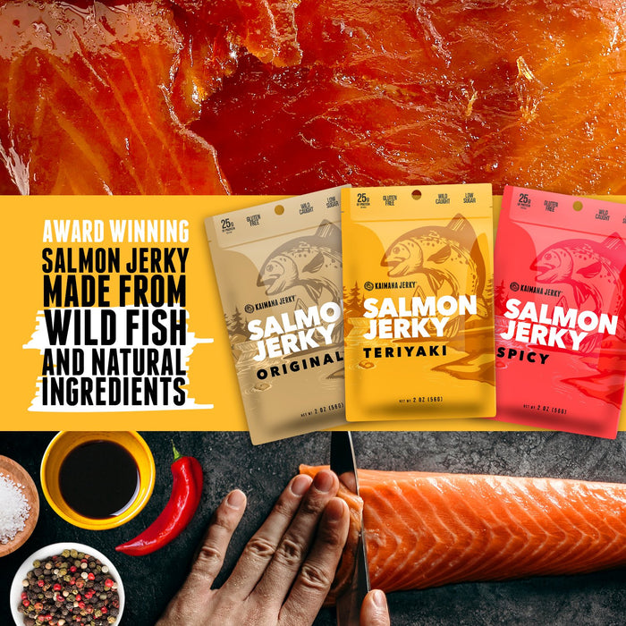 Wild Caught Salmon Jerky