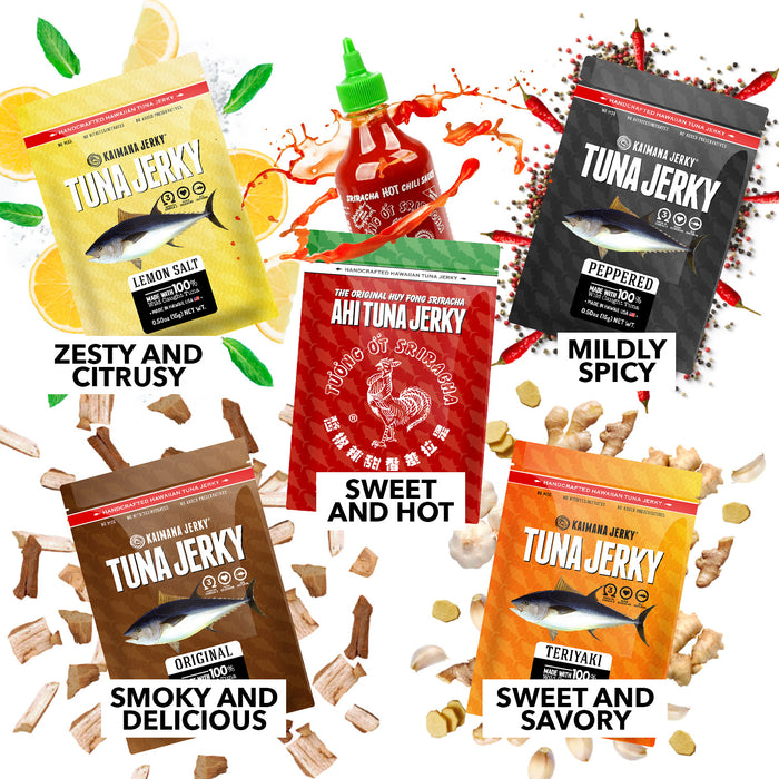 Value Variety 10-Pack Kaimana Ahi Jerky