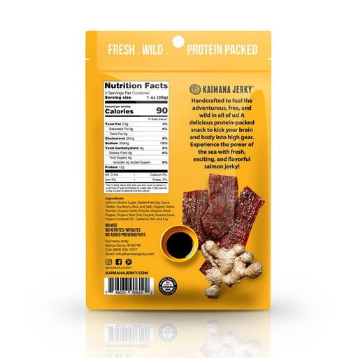 Teriyaki Salmon Jerky 