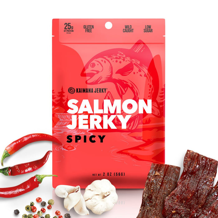 Spicy Salmon Jerky