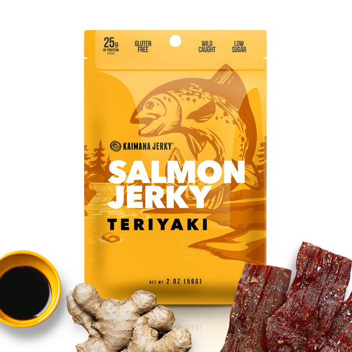 Teriyaki Salmon Jerky