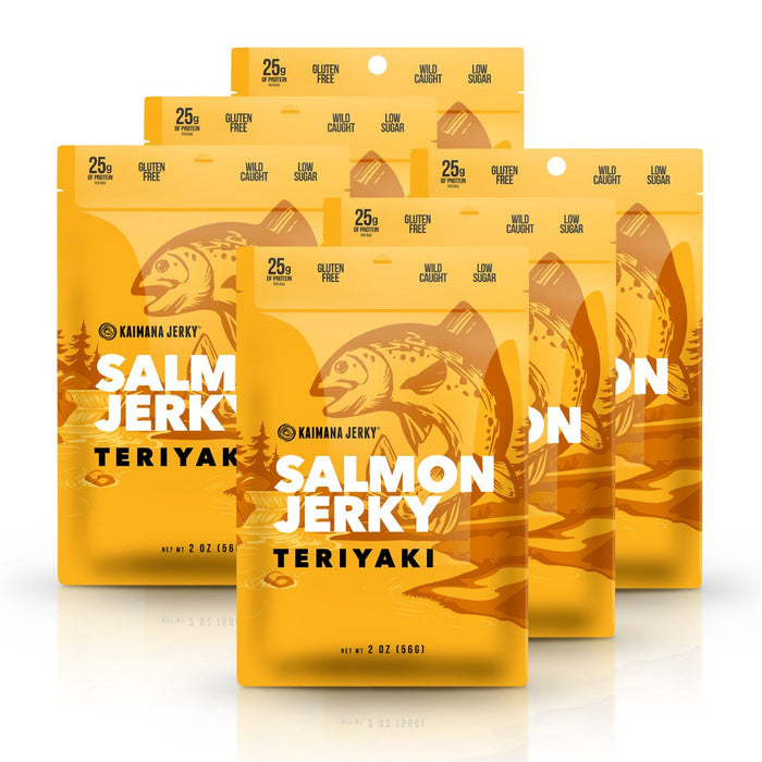Teriyaki Salmon Jerky 