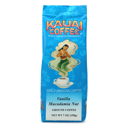 Kauai Coffee Vanilla Macadamia Nut Ground - 7 oz