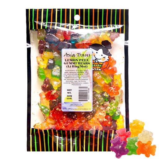 Lemon Peel Gummy Bears