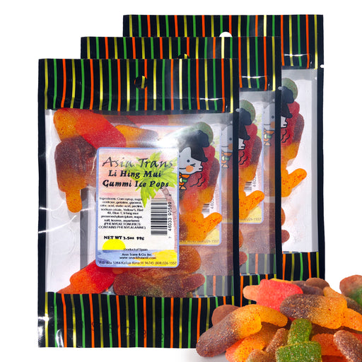 Li Hing Mui Gummi Ice Pops