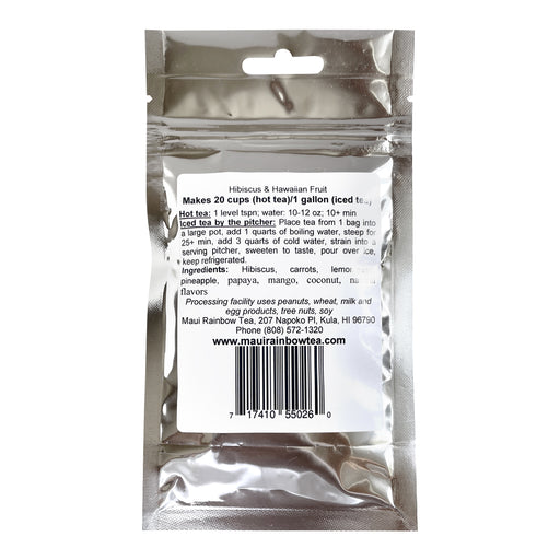 Maui Rainbow Hibiscus & Hawaiian Fruit Herbal Tea