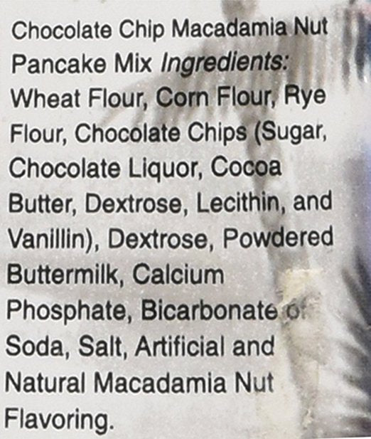 Maui Pancake Co. Chocolate Macadamia Nut Mix - 10 oz