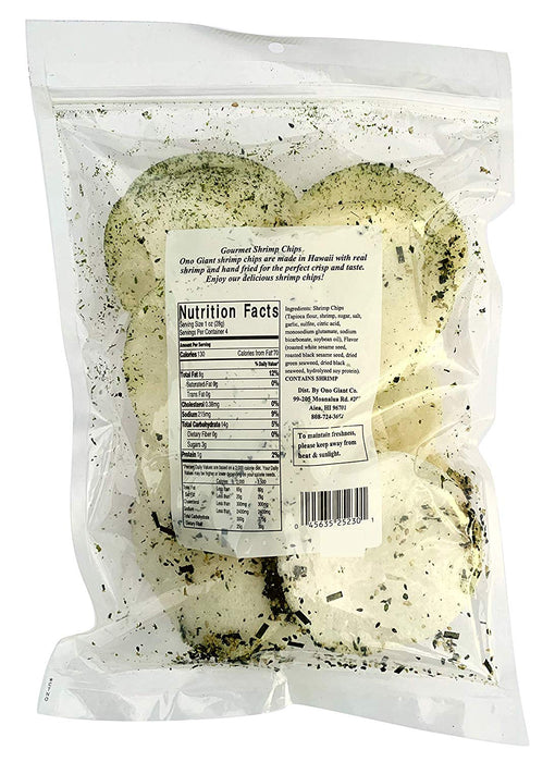 Ono Giant Shrimp Chips Furikake: Hawaii Shrimp Chips
