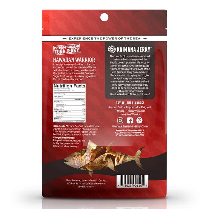 Hawaiian Warrior Ahi Tuna Jerky