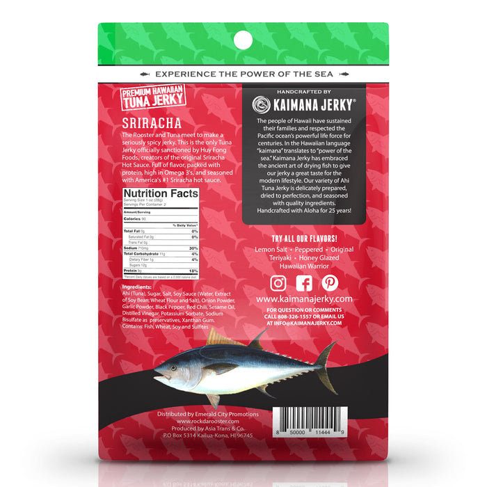 Sriracha Ahi Tuna Jerky