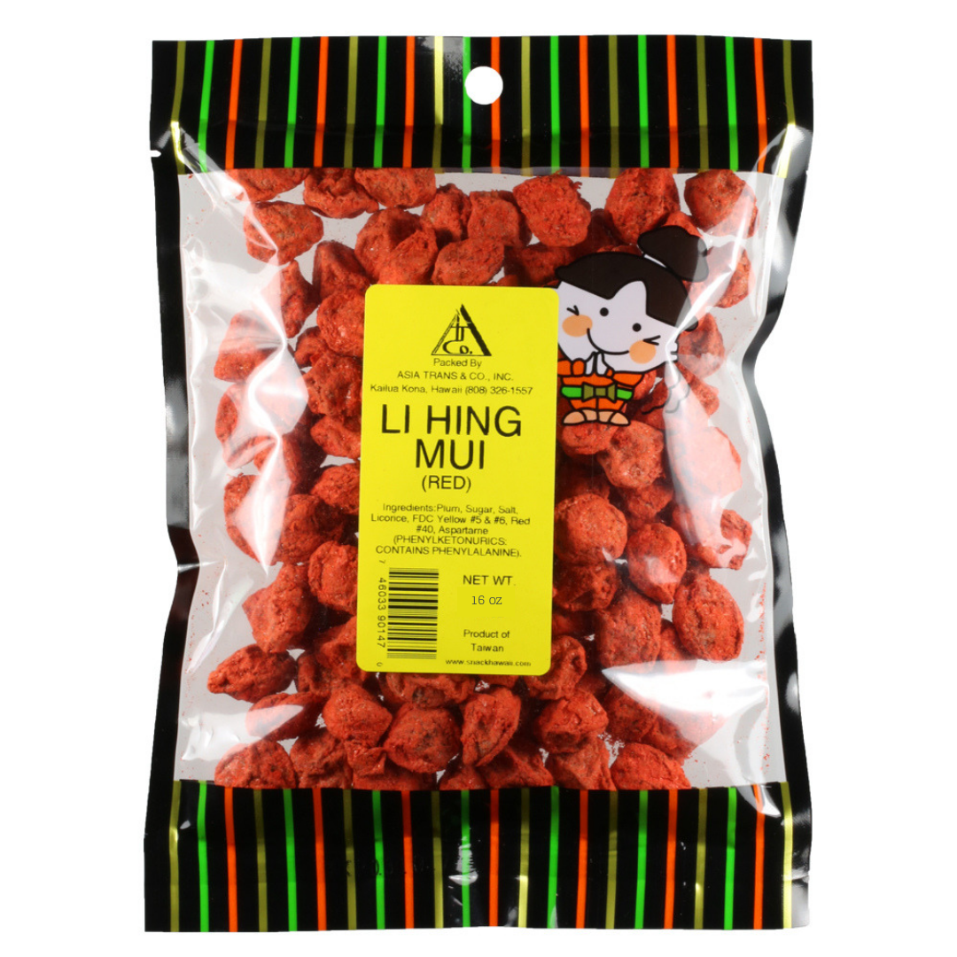 Buy Red Li Hing Mui Candy – 1 lb Bag | Snack Hawaii