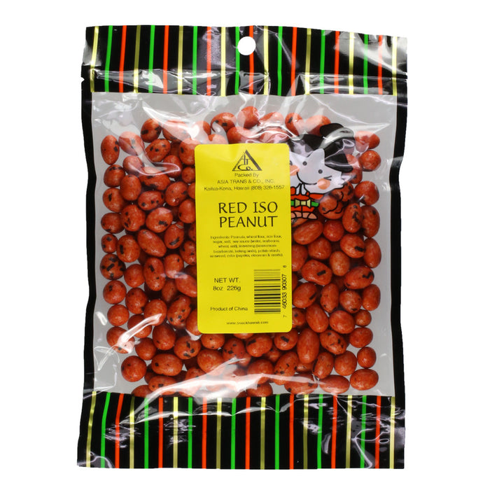 Red Iso Peanut bag front